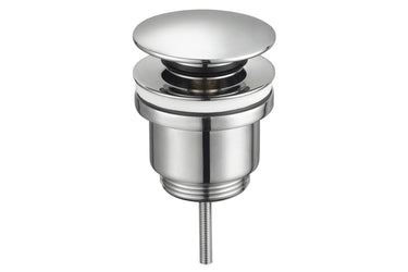 Cofan – Válvula Click-Clack Ø66 mm | Latón Cromado | Rosca 1